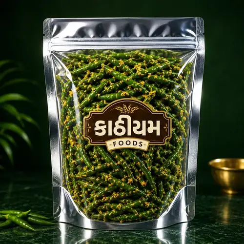 Kathiyum Foods green chilli